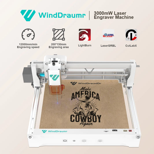 3000mW Laser Engraving Machine CNC
