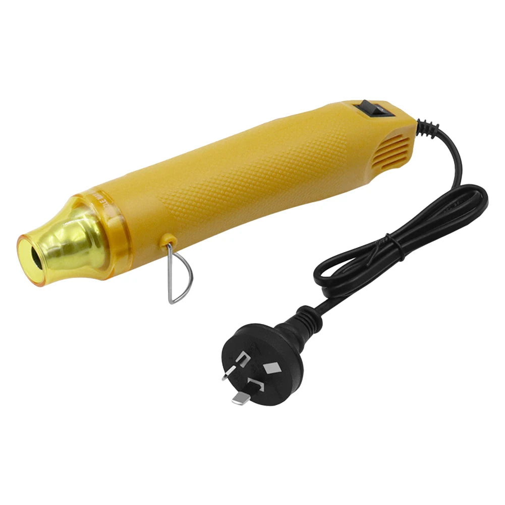 300W Hot Air Gun Portable Mini Heater for DIY Craft Embossing Shrink Wrapping PVC Multi-Function Handheld