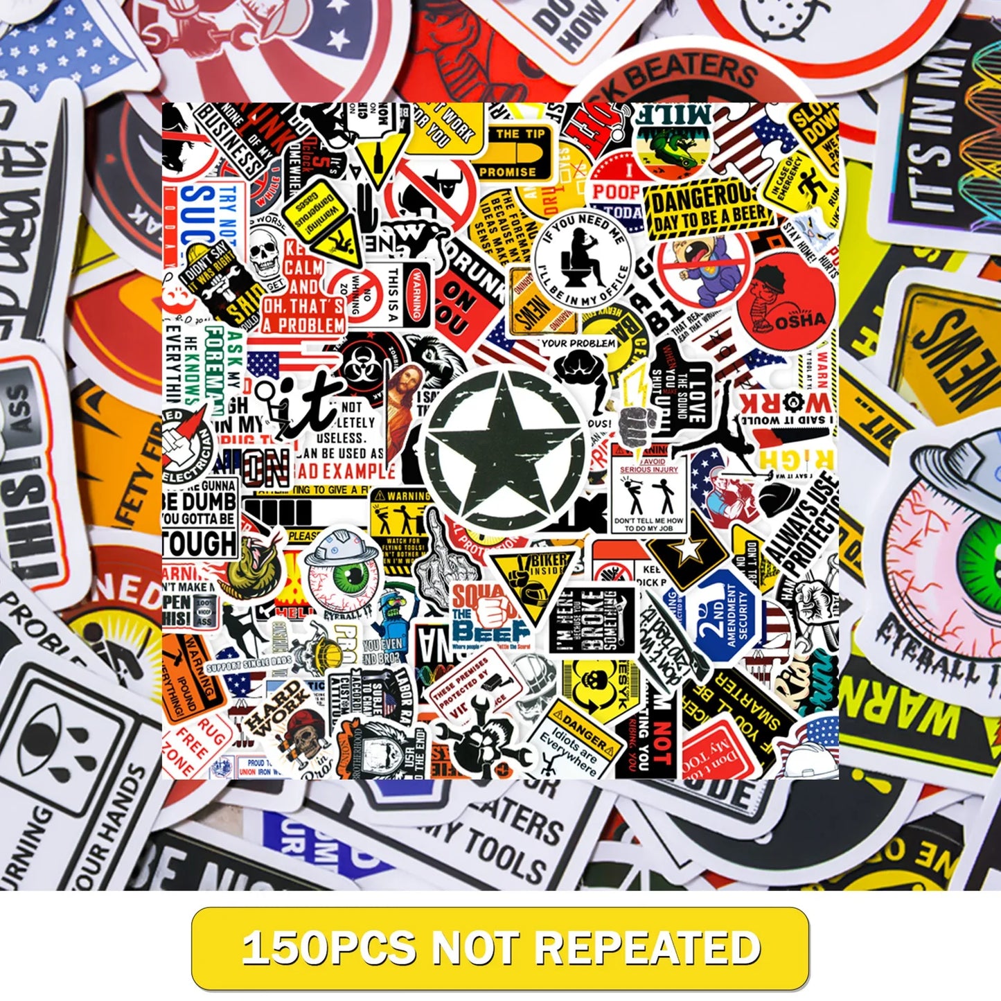 Funny Stickers Trendy Multifunction Hilarious Cool Stickers Set