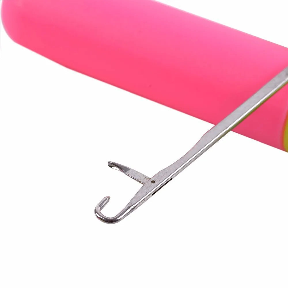 Plastic Crochet Hook Needle 10/15 Pcs
