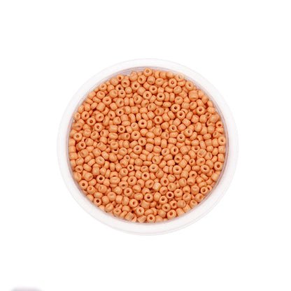 300/600Pcs 3/4mm Charm Glass Beads Czech Seed Beads Small Round Loose Beads for DIY Jewelry Making