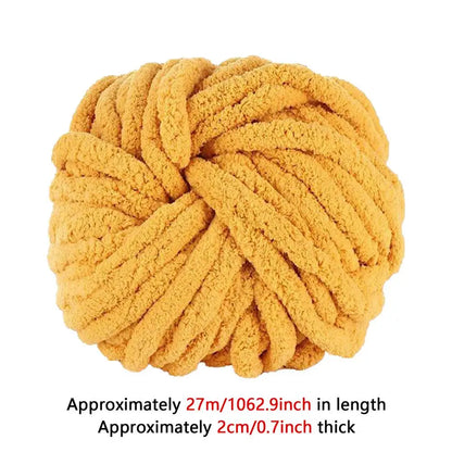 Chenille Yarn Soft wool thread Chunky Yarn for handmade Knitting Crocheting Thick Yarn Soft Plus Yarn for Socks Gloves