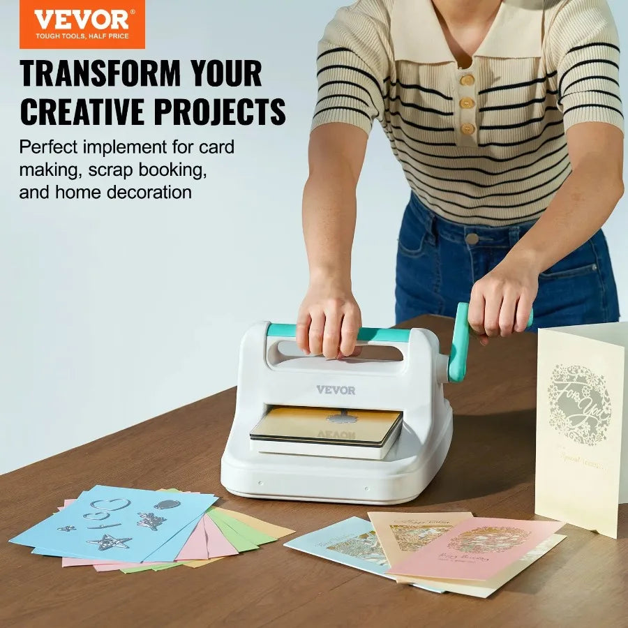 Manual Die Cutting Embossing Machine 6 Opening For Art Craft Scrapbooking