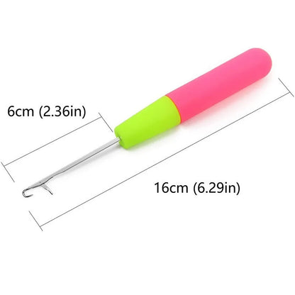 Plastic Crochet Hook Needle 10/15 Pcs