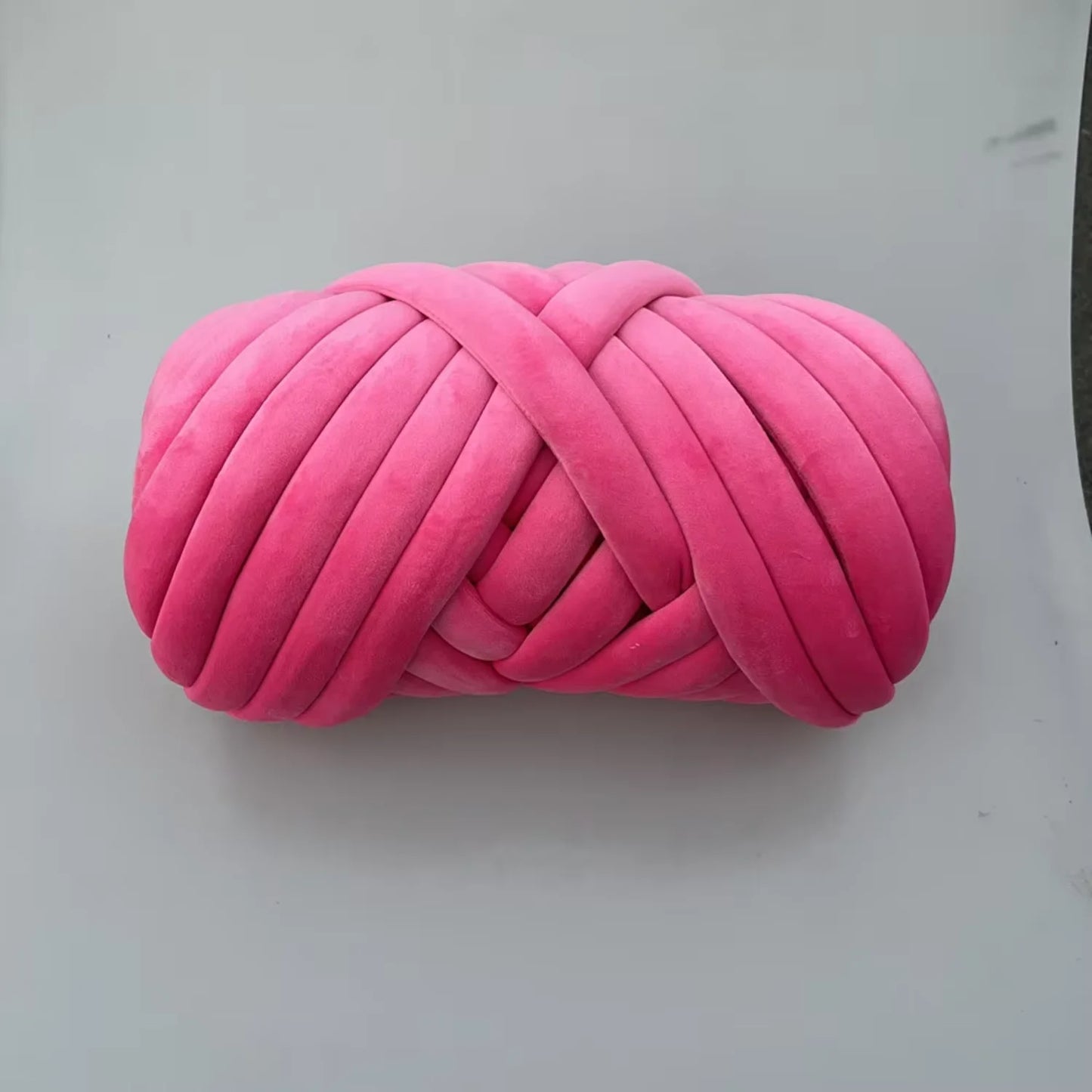 Soft Velvet Giant Arm Knitting Chunky Tube Yarn 250g
