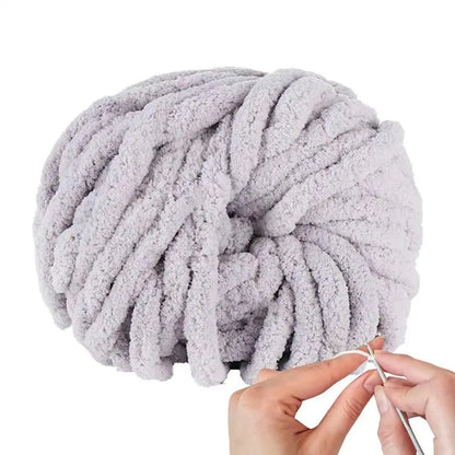 Chenille Yarn Soft wool thread Chunky Yarn for handmade Knitting Crocheting Thick Yarn Soft Plus Yarn for Socks Gloves