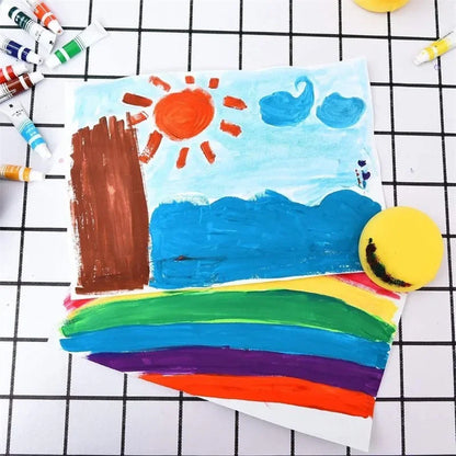 5/10/15 PCS Sponge for Coloring Round Sponge Watercolour Sponge Painting To Paint Crafts Sponges Crafts HHHM01