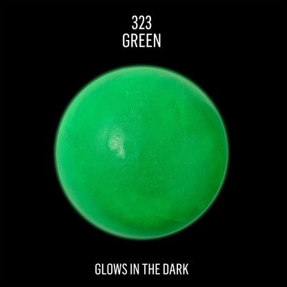 FolkArt Glow-in-the-Dark Acrylic Craft Paint, Matte, Green, 8 fl oz