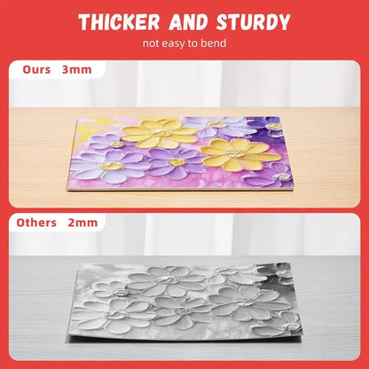 Canvas Boards for Painting, 8 x 10 Inch Blank Panels, 100 Cotton for Acrylic amp Oil Paints 80 Pack