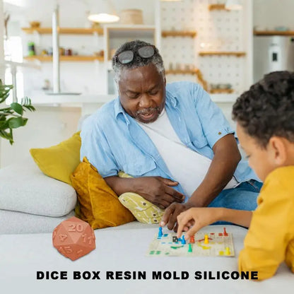 Dice Molds For D20 Dice Resin Casting Polyhedral Game Dice