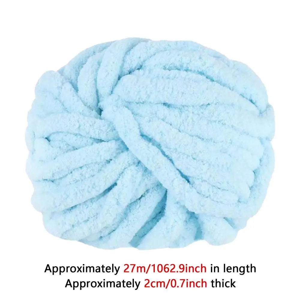 Chenille Yarn Soft wool thread Chunky Yarn for handmade Knitting Crocheting Thick Yarn Soft Plus Yarn for Socks Gloves