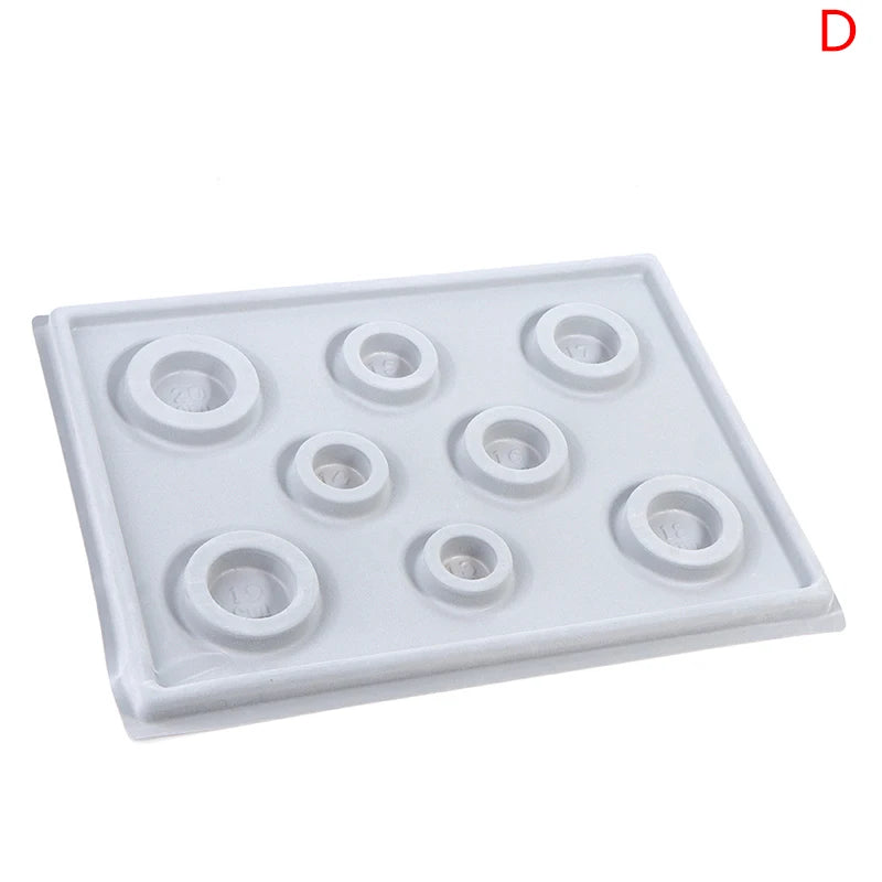 Flocked Bead Board For Bracelet Necklace Tray Beading Measuring Tools