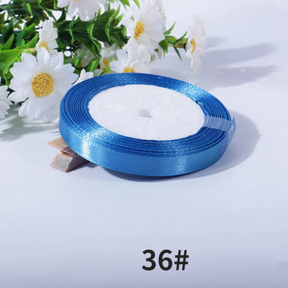 20mm 25yards per roll Silk Satin Ribbons