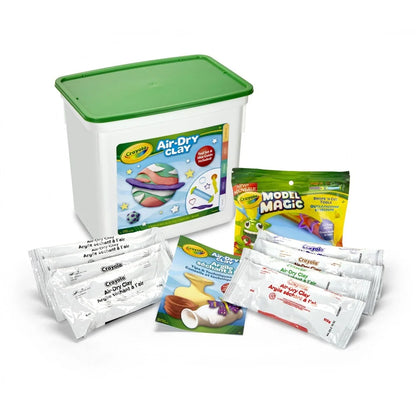 Air Dry Clay Gift Set 5 Pounds White Clay Creativity Set 10 Count Washable Kids Paint