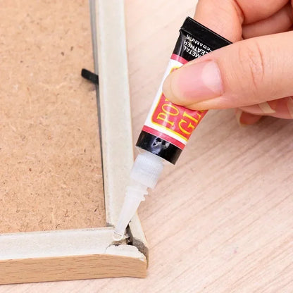 Liquid Super Glue Wood Rubber Metal Glass Cyanoacrylate Adhesive Stationery Store Nail Gel 502 Instant Strong Bond Leather