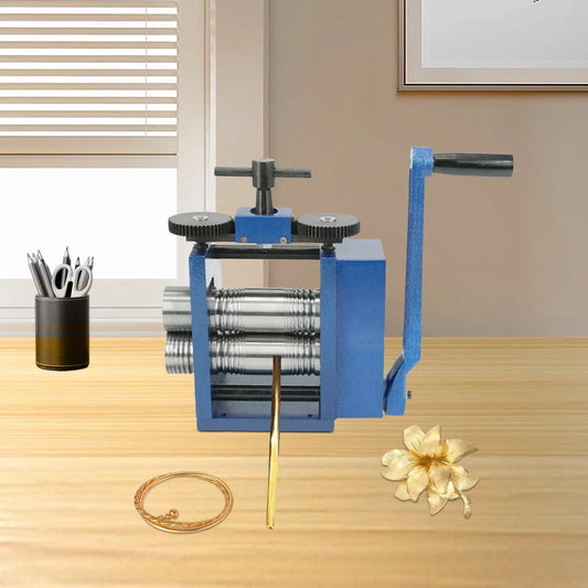 3-in-1 Jewelry Rolling Mill Machine Manual Combination for Metal Crafting & DIY Jewelry Making