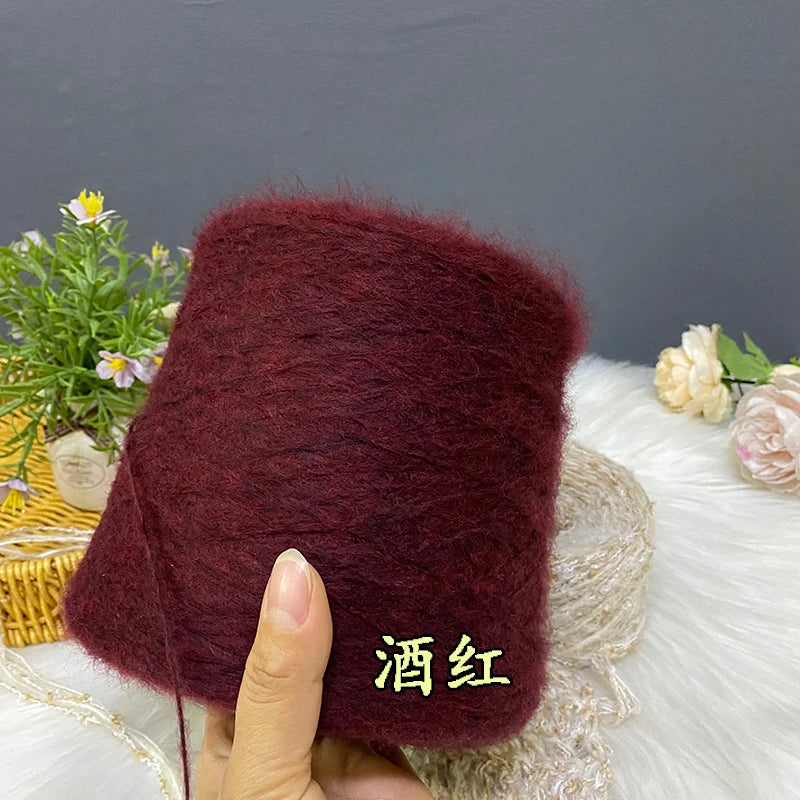 500G/PC Mohair Yarn High Quality Super Soft And Warm Baby Wool Crochet Yarn Anti-Pilling For Hand Knitting Scarves Sweaters Hats