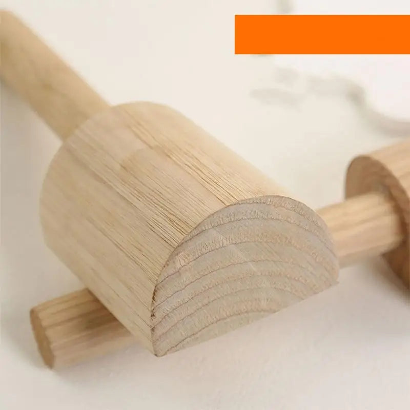 Wooden Ceramic Clapping Board DIY Texture Clay Polymer Shaping Tool Pottery Handmade Mud Patting