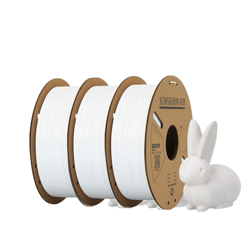 KINGROON PLA Filament 1.75mm 3D Printer 5/10Rolls Plastic Material 100% No Bubble for FDM 3D Printer MIX