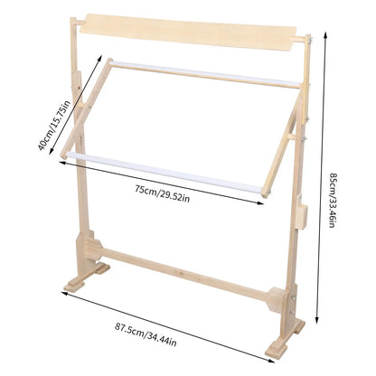 Adjustable Embroidery Frame Stand Hoop Cross Stitch Sewing Rack