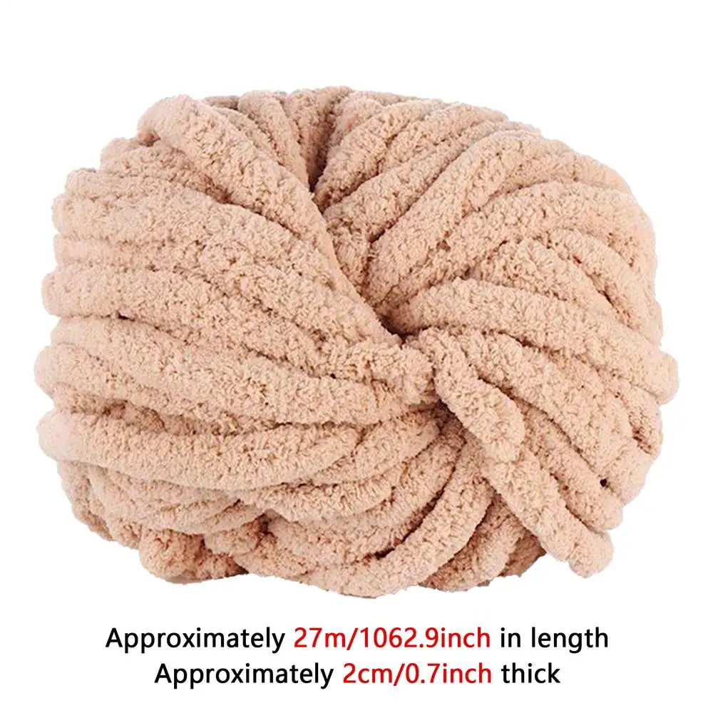 Chenille Yarn Soft wool thread Chunky Yarn for handmade Knitting Crocheting Thick Yarn Soft Plus Yarn for Socks Gloves