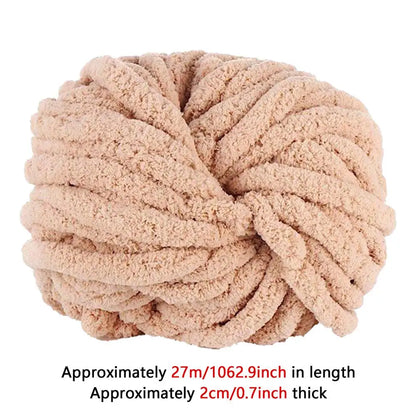 Chenille Yarn Soft wool thread Chunky Yarn for handmade Knitting Crocheting Thick Yarn Soft Plus Yarn for Socks Gloves