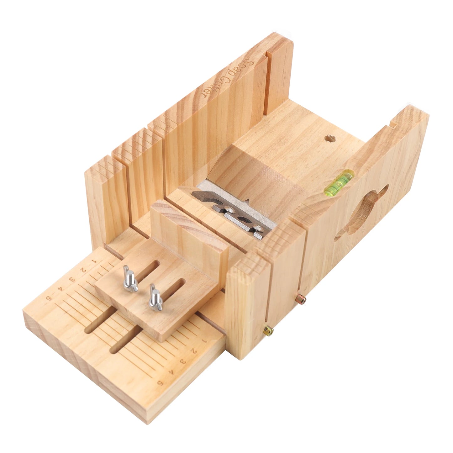 Adjustable Soap Cutting Tool, Smooth Surface for Easy Cleaning, Clear Scale for Precise Soap and Candle Sizing,