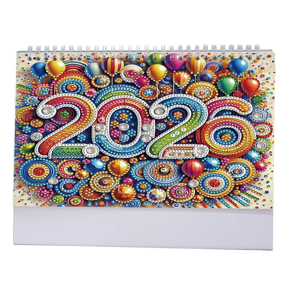 2026 Calendar DIY Diamond Painting Art Kit DIY Desk Calendar