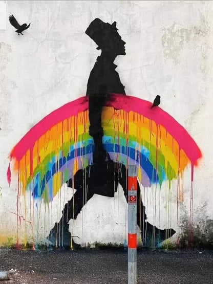 CHENISTORY Picture By Numbers On Canvas Acrylic Women DIY Kit