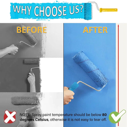 Premium Blue Painters Tape 10 Rolls Multi-Surface Masking Tape Easy Tear 601yds