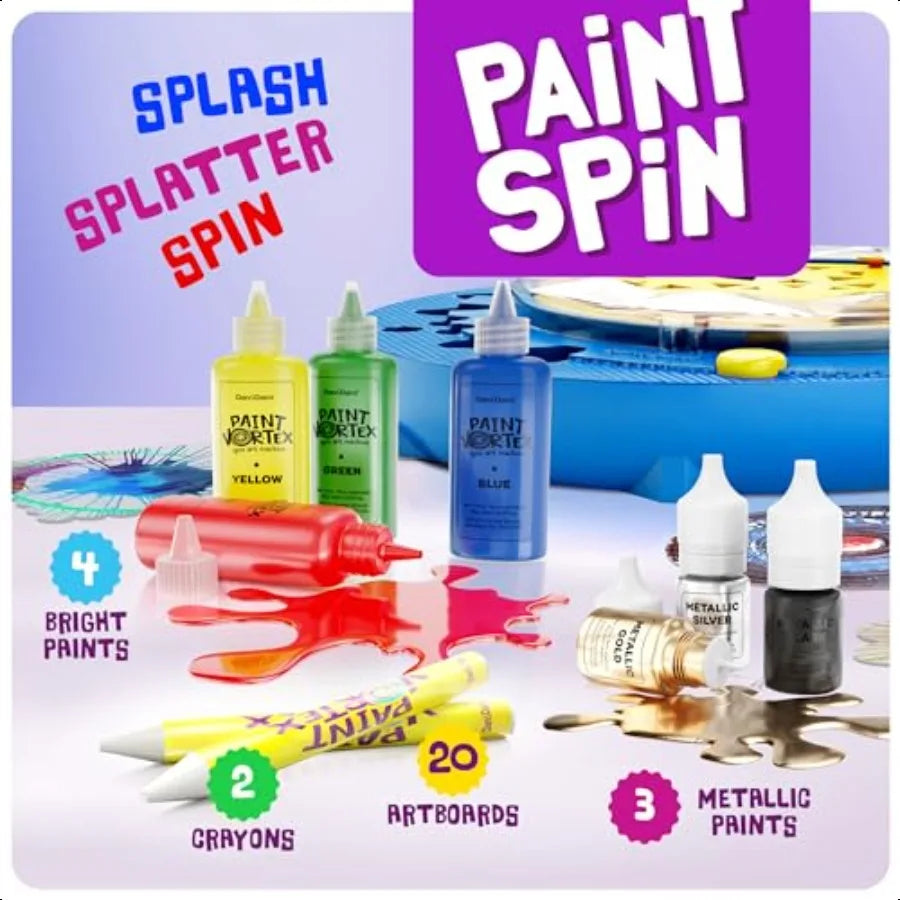 Paint Spin Art hine Kit for Arts Crafts Set