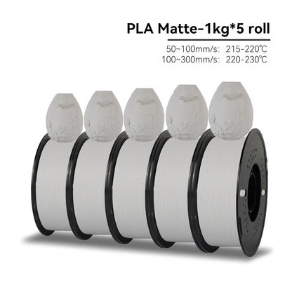 KEEPANG PLA/HS-PLA/PLA Matte/PLA Pro 5KG PLA 3D Filament 1.75mm 1KG/Roll (2.2lbs) Neatly Wound 3D Printing Materials