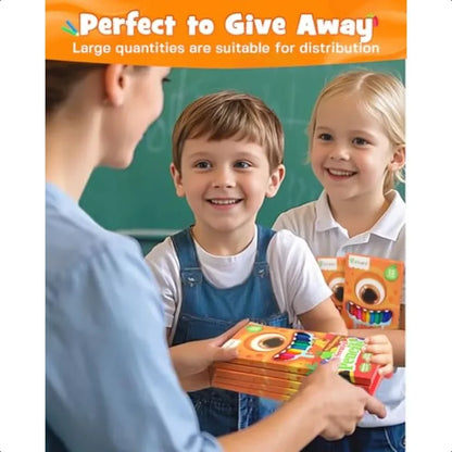 DFantiX 24 Pack Fruit Scented Colored Pencils Bulk 288 Count Pre Sharpened Sets