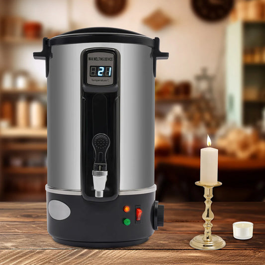 8L Wax Melter Pot w/Spout