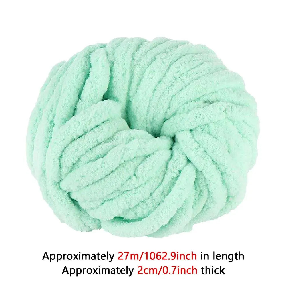 Chenille Yarn Soft wool thread Chunky Yarn for handmade Knitting Crocheting Thick Yarn Soft Plus Yarn for Socks Gloves