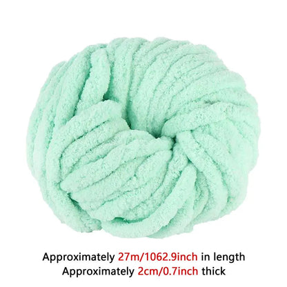 Chenille Yarn Soft wool thread Chunky Yarn for handmade Knitting Crocheting Thick Yarn Soft Plus Yarn for Socks Gloves