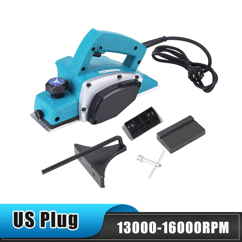 US 16000RPM Cordless Woodworking Electric Planer Router Trimmer Wood Milling Engraving Slotting Power Tools