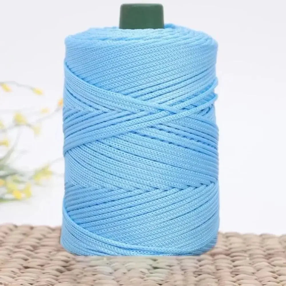 3mm Handmade Ice Rope Thread DIY Hook Cushion Beginners Crochet Knitting Yarn