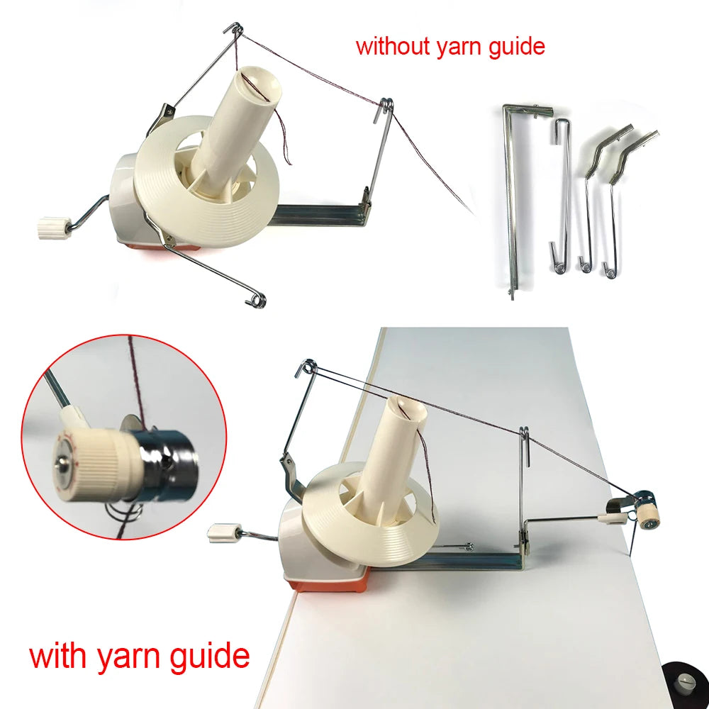 Compact Ball Winder with Manual Crank, High-Efficiency Design, Easy to Carry, Store, and Clean