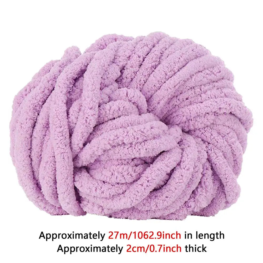 Chenille Yarn Soft wool thread Chunky Yarn for handmade Knitting Crocheting Thick Yarn Soft Plus Yarn for Socks Gloves