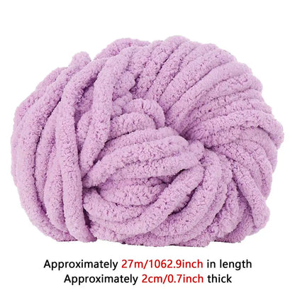 Chenille Yarn Soft wool thread Chunky Yarn for handmade Knitting Crocheting Thick Yarn Soft Plus Yarn for Socks Gloves