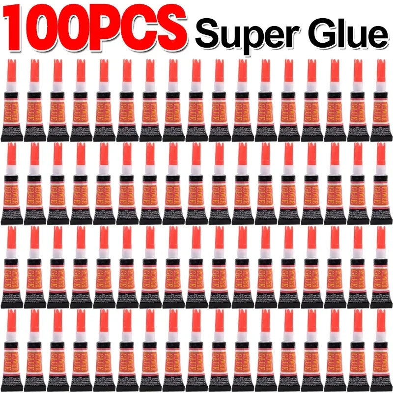 Liquid Super Glue Wood Rubber Metal Glass Cyanoacrylate Adhesive Stationery Store Nail Gel 502 Instant Strong Bond Leather