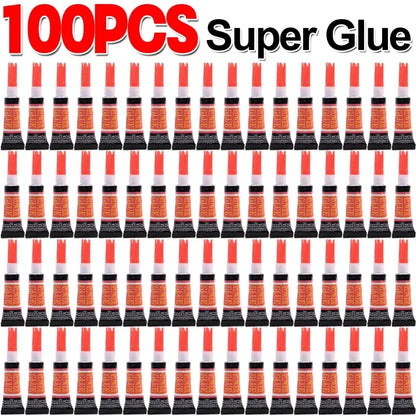 Liquid Super Glue Wood Rubber Metal Glass Cyanoacrylate Adhesive Stationery Store Nail Gel 502 Instant Strong Bond Leather