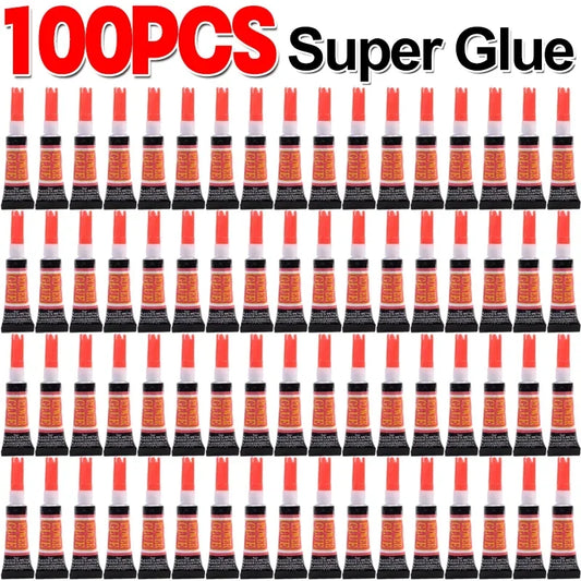 Liquid Super Glue Wood Rubber Metal Glass Cyanoacrylate Adhesive Stationery Store Nail Gel 502 Instant Strong Bond Leather