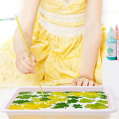 Water Marble Painting Set For Kids Washable Painting Kits