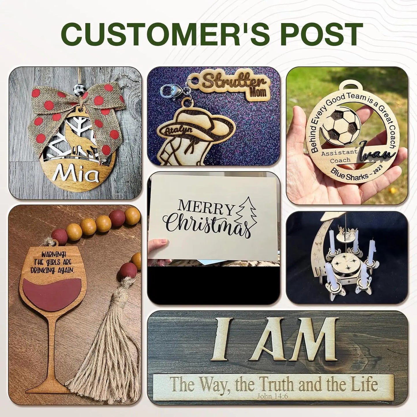 Robotime 12-Pack 3mm Basswood 12 x 12 x 1/8 Inch Craft Wood A/A Grade Sheets Plywood for Laser Cutting