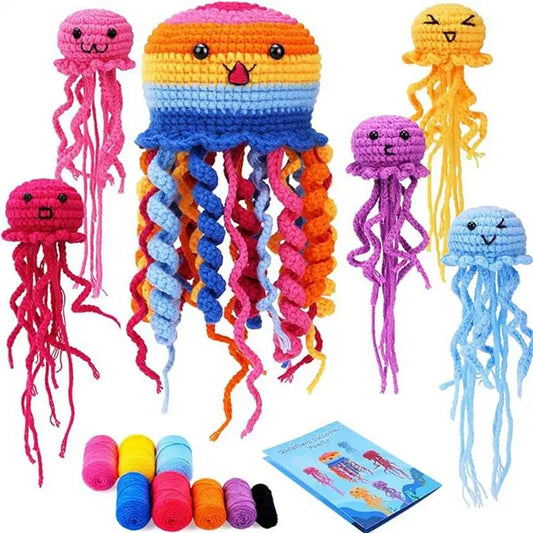 Beginner Crochet Kit Jellyfish Starter Set