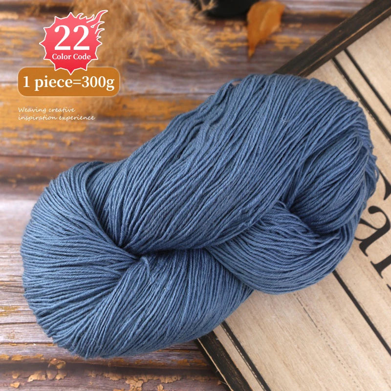 300g Alpaca Wool Yarn in Multiple Optional Colors Used for Knitting Fashionable Sweaters Scarves Gloves Hats Coats