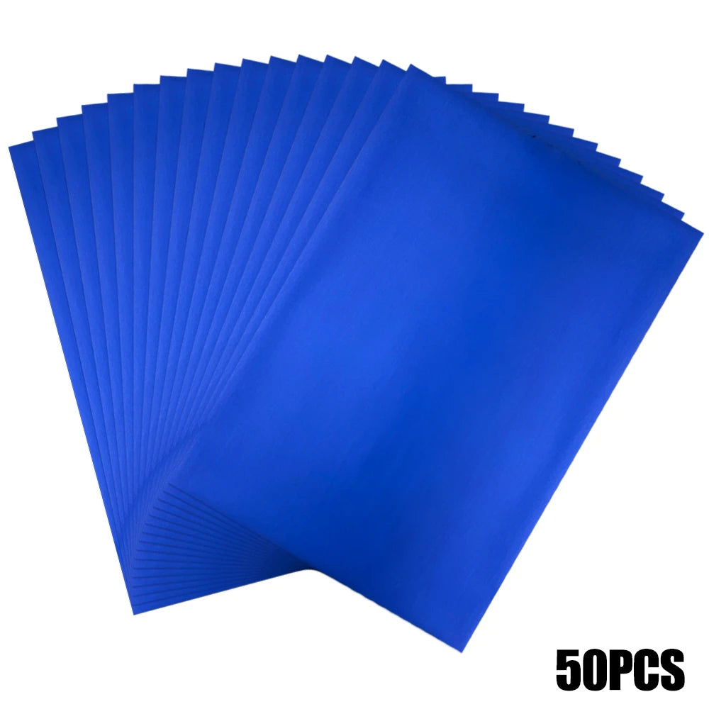 50pcs/pack 20x29cm Toner Hot Stamping Foil Paper A4 Toner Reactive Foil By Laser Printer and Laminator