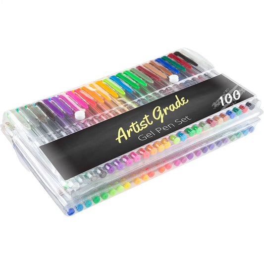 Artist Grade Color Gel Pen Set 100-Count